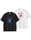 2 Pack : Where I Go Trouble Follows Couple T-Shirts