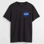 NASA Printed Black T-Shirt