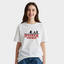 Stranger Things Riding Printed White T-Shirt