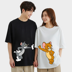 2 Pack : Tom and Jerry in Attitude Couple T-Shirt