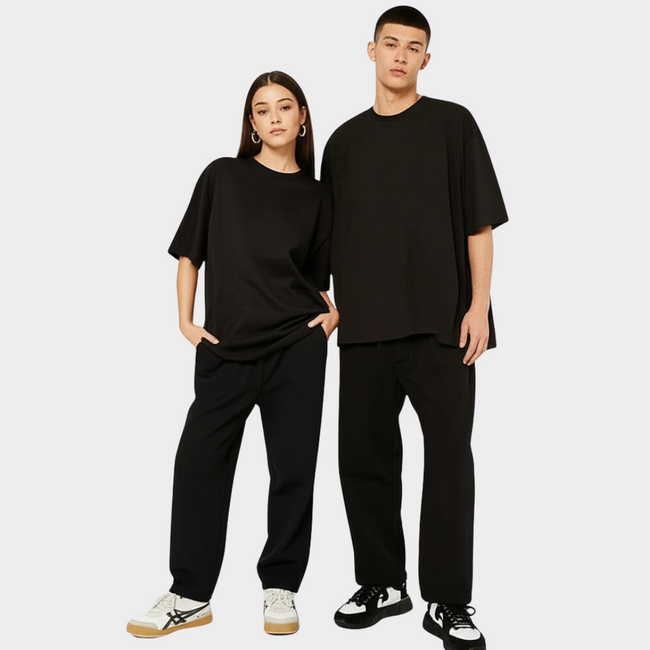 Black Unisex Sweatpant Hover Image
