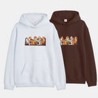 A Friend in Need Single Embroidery Hoodie