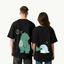 2 Pack : Giant and Tiny Dino Couple T-shirt