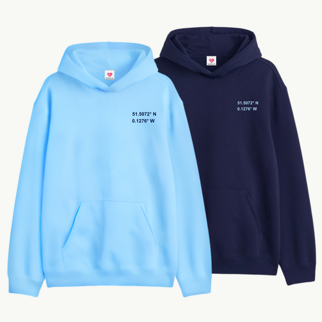 2 Pack : Custom Coordinates Couple Hoodies Main Image