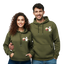 2 Pack : Stewie Griffin Olive Green Couple Hoodies