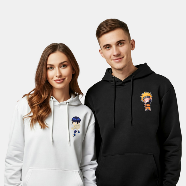 2 Pack: Naruto and Hinata Couple Hoodies Hover Image