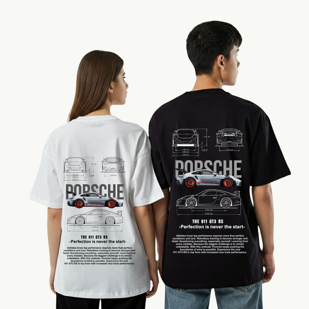 2 Pack : Porsche Perfection Couple T-Shirt