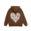 Manifest More Love Brown Hoodie