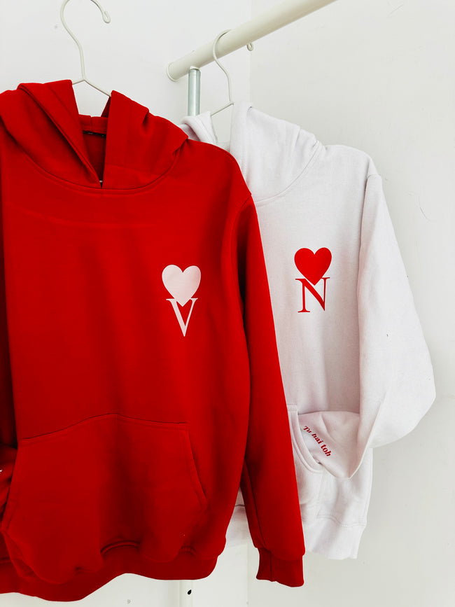 2 Pack : Heart Initials and Lyrics Hoodies Hover Image