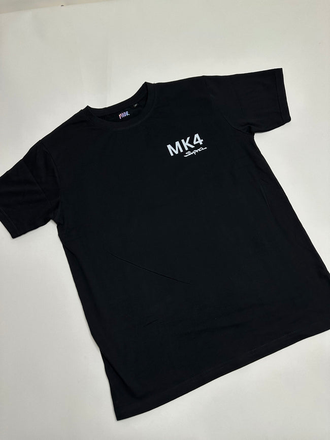 Supra MK4 Black Printed Black T-Shirt Main Image