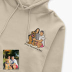 Hoodies Photo Customised(Single/Couple) - Embroidery and Printed