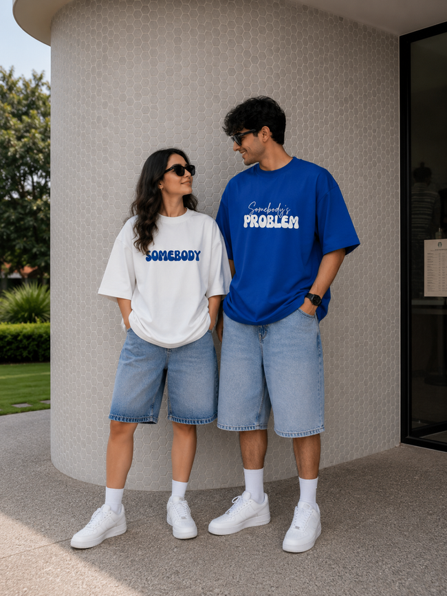 Somebody's Problem Couple T-Shirt Hover Image