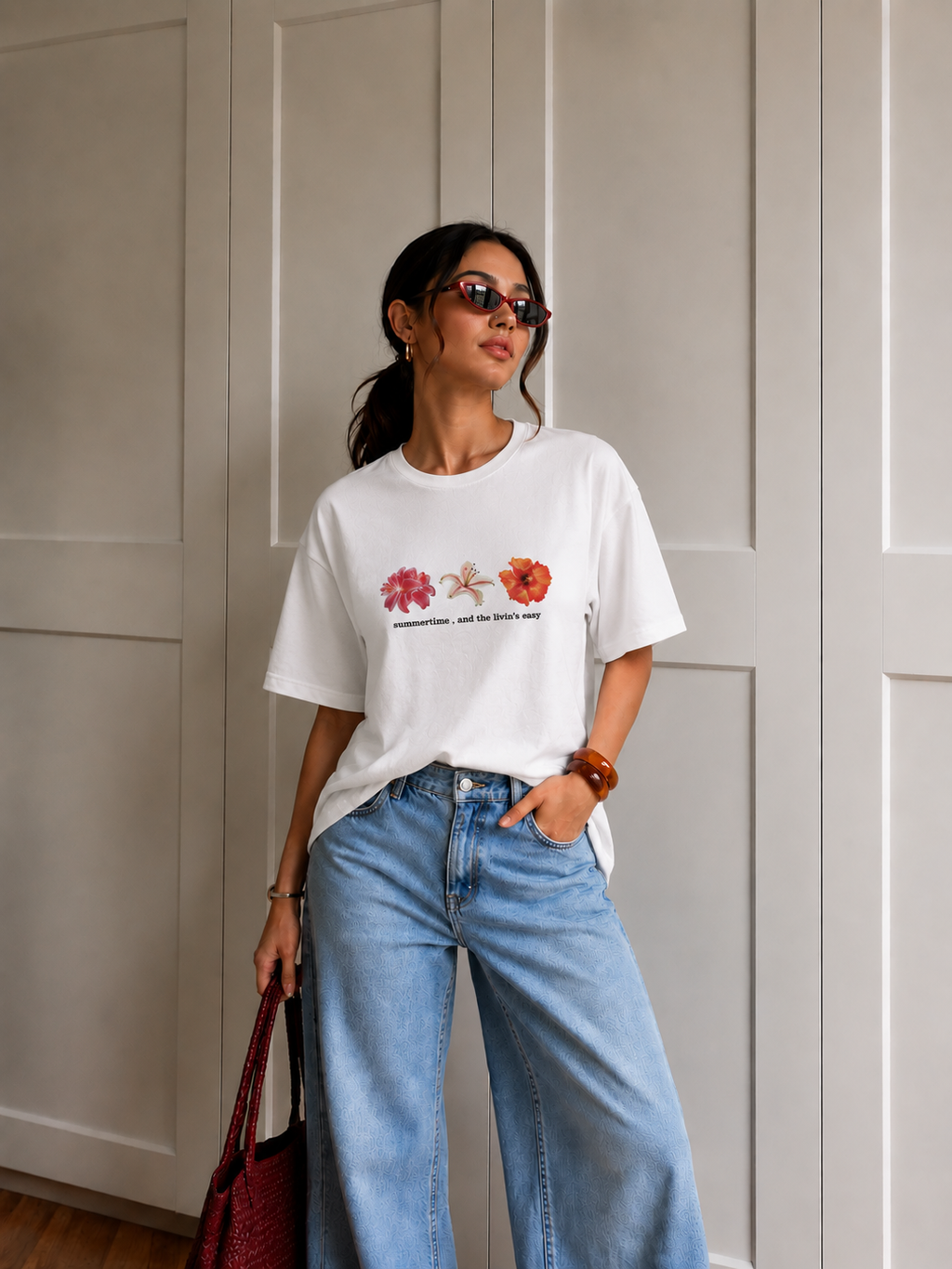 Summertime Oversized T-Shirt