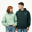 2 Pack : Cardiac Heart Pista Green & Dark Green Couple Hoodies