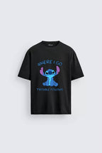 2 Pack : Where I Go Trouble Follows Couple T-Shirts