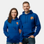 2 Pack : Pizza & Slice Royal Blue Couple Hoodie