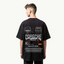 Porsche GT3-RS 911 Streetwear Printed Black T-Shirt